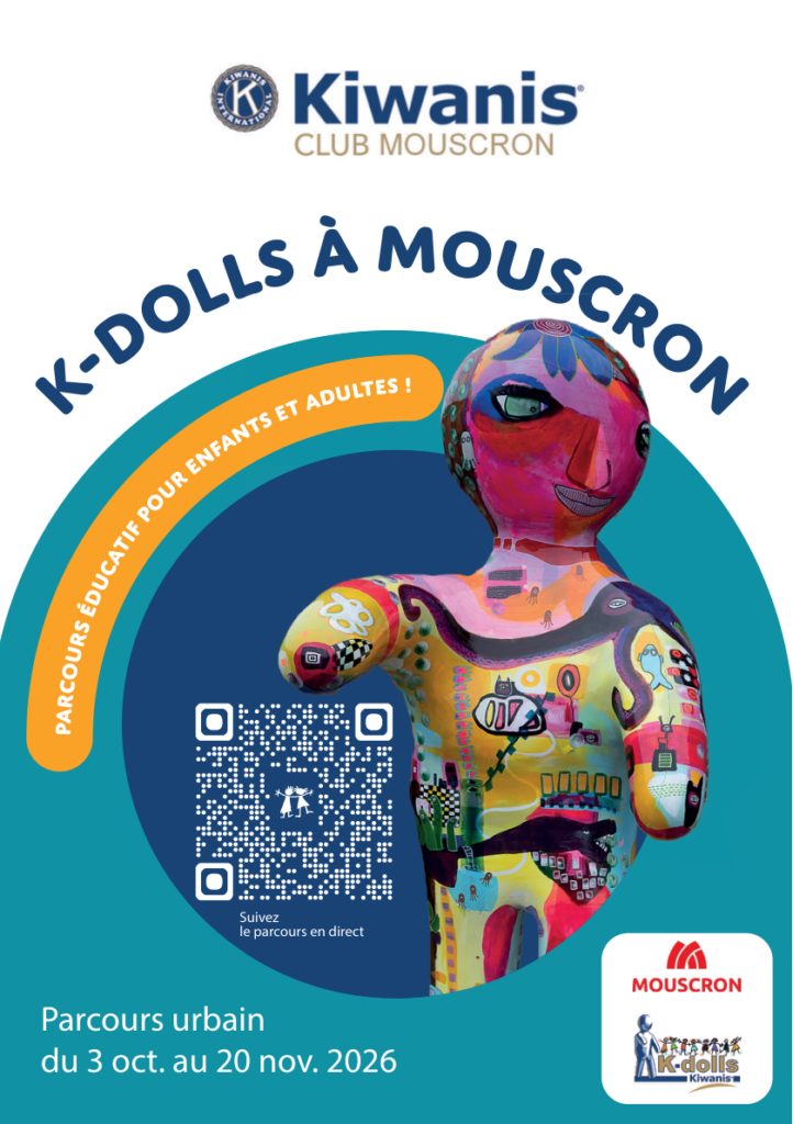 Affiche du parcours K-Dolls à Mouscron